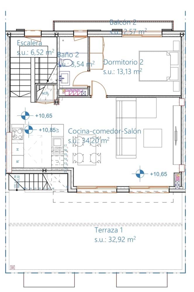2 soveværelse Penthouse til salg i Palma de Mallorca - € 1.100.000 (Ref: 9154684)