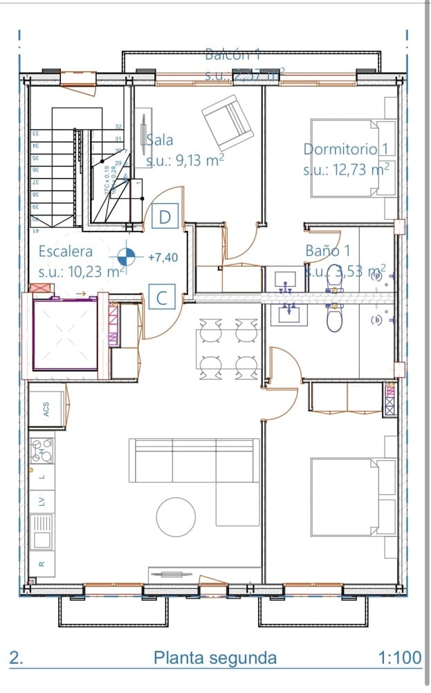 2 soveværelse Penthouse til salg i Palma de Mallorca - € 1.100.000 (Ref: 9154684)