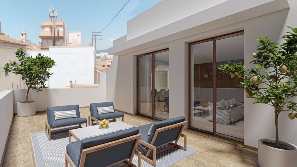 2 soveværelse Penthouse til salg i Palma de Mallorca - € 1.100.000 (Ref: 9154684)