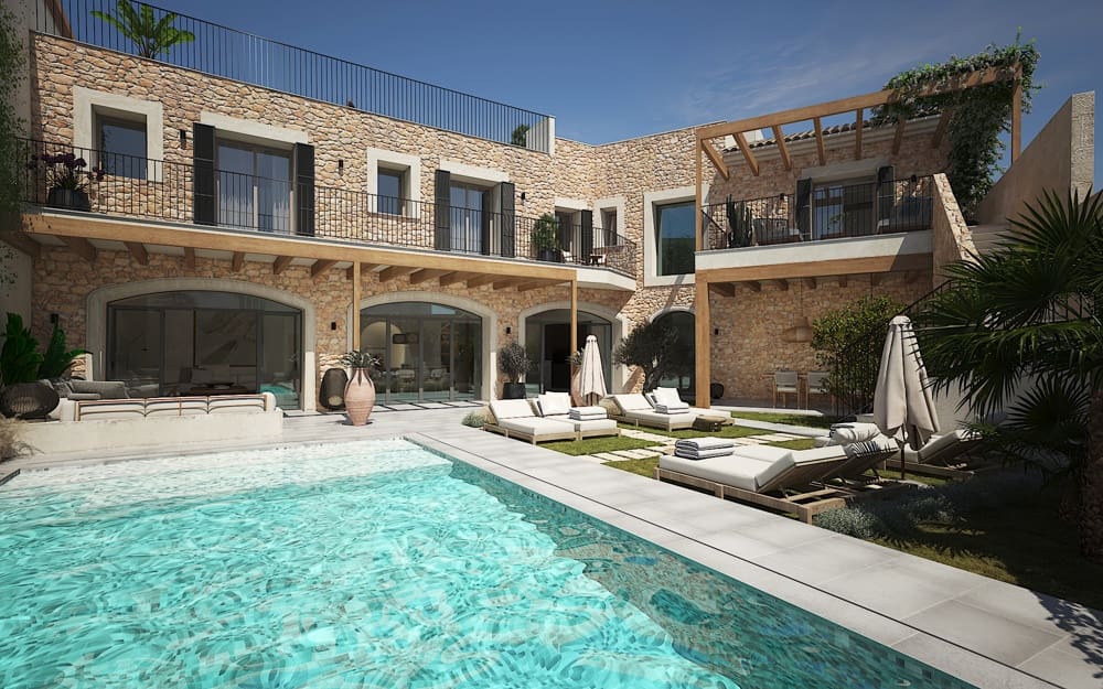 4 chambre Maison de Ville à vendre à Ses Salines - 3 150 000 € (Ref: 9699803)