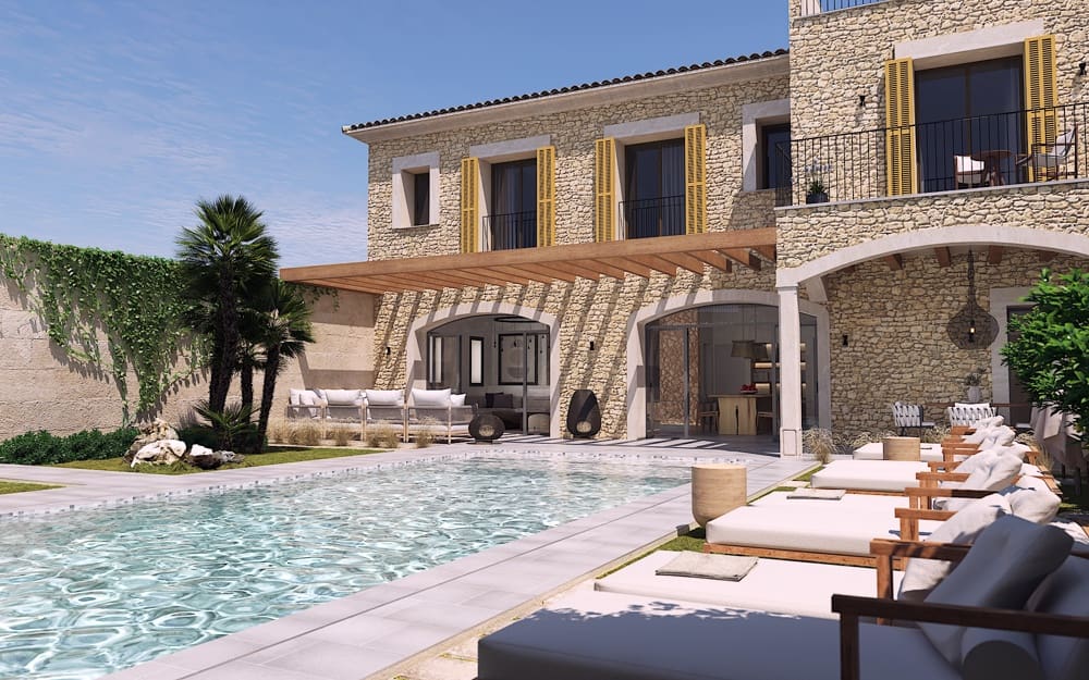 4 quarto Casa em Banda para venda em Ses Salines - 2 950 000 € (Ref: 9699804)