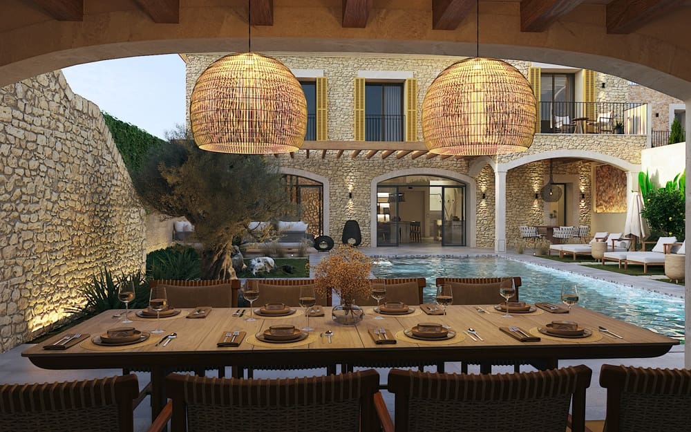 4 quarto Casa em Banda para venda em Ses Salines - 2 950 000 € (Ref: 9699804)