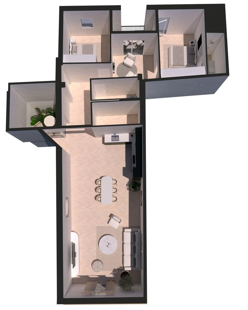 2 chambre Appartement à vendre à Palma de Mallorca - 825 000 € (Ref: 9872695)