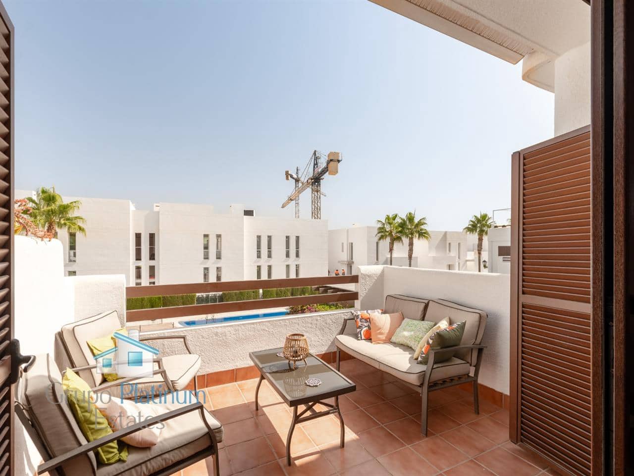 3 sovrum Takvåning till salu i San Juan de los Terreros med pool - 290 000 € (Ref: 10094317)