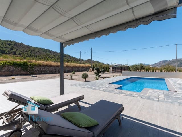 4 sovrum Villa till salu i Cañada de la Lena, Abanilla med pool garage - 470 000 € (Ref: 10131362)