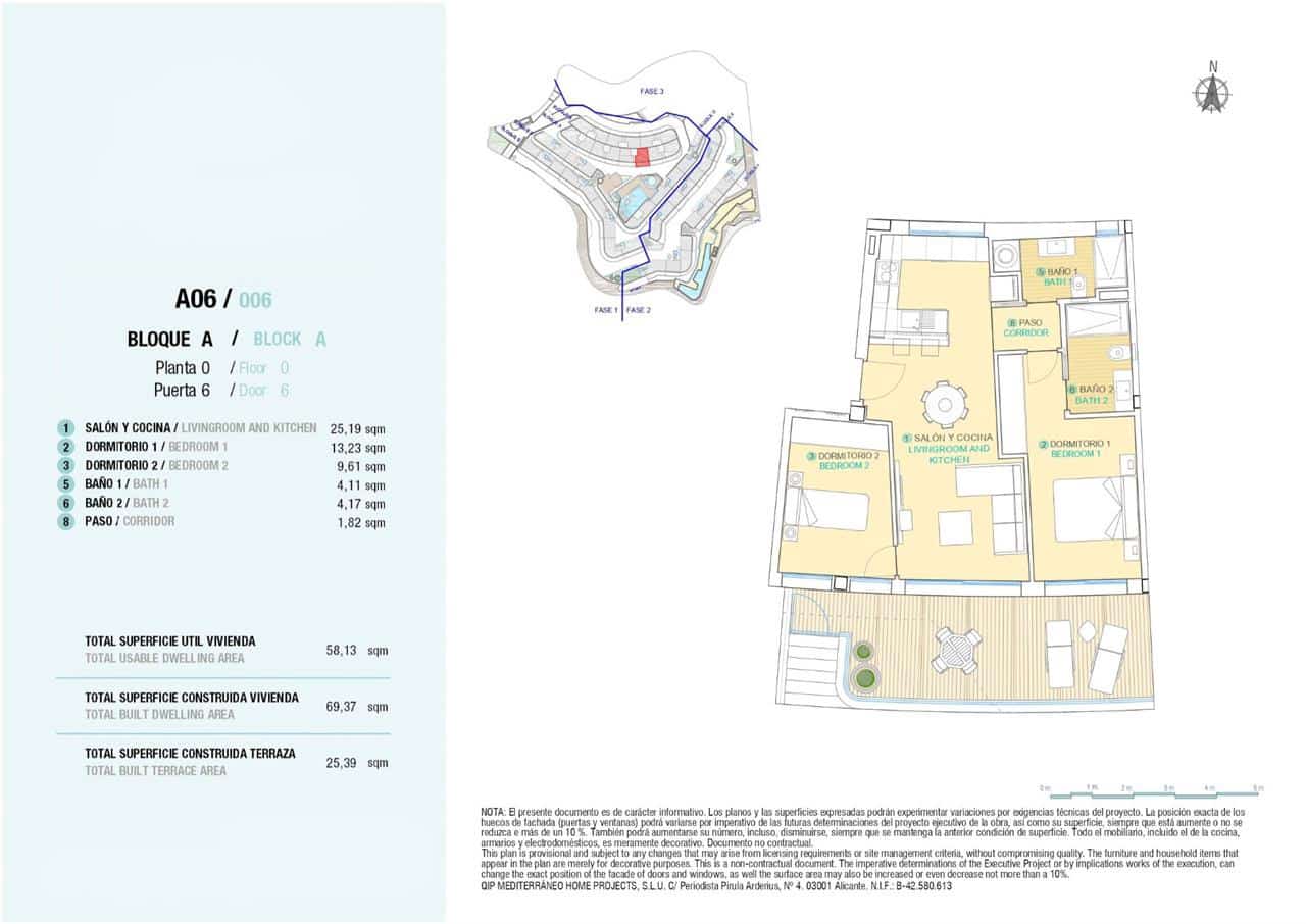 2 chambre Appartement à vendre à Aguilas avec piscine - 298 000 € (Ref: 6086297)