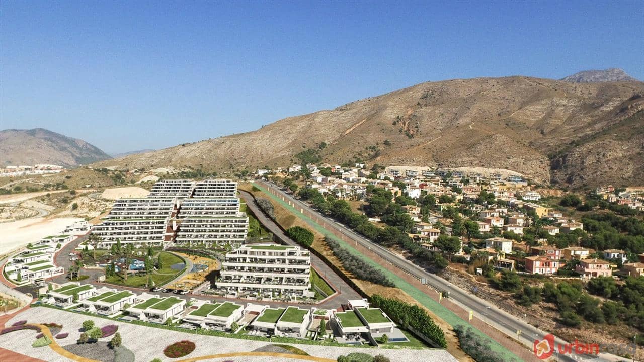 3 chambre Villa/Maison Mitoyenne à vendre à Finestrat avec piscine - 590 000 € (Ref: 6708982)