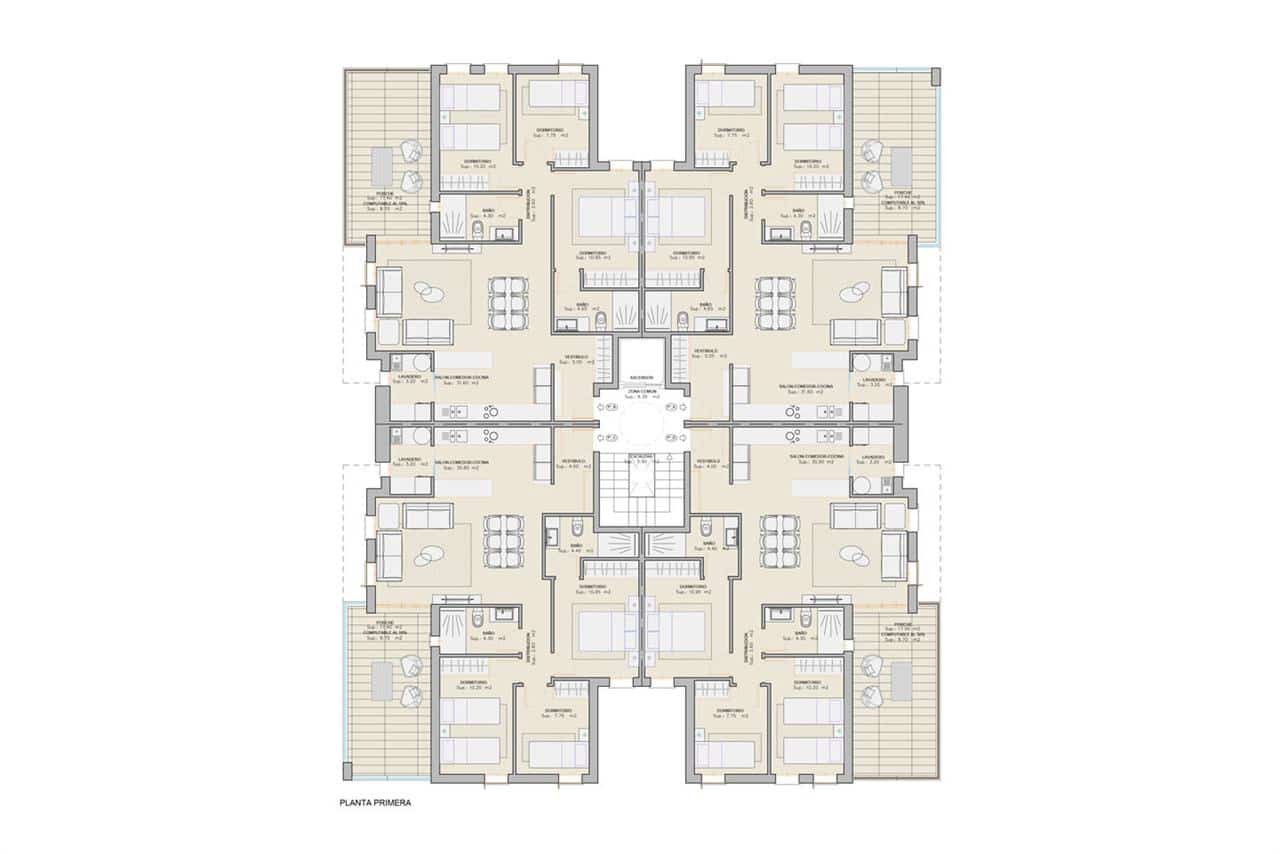 3 slaapkamer Appartement te koop in San Juan de los Terreros met zwembad - € 220.000 (Ref: 7325271)