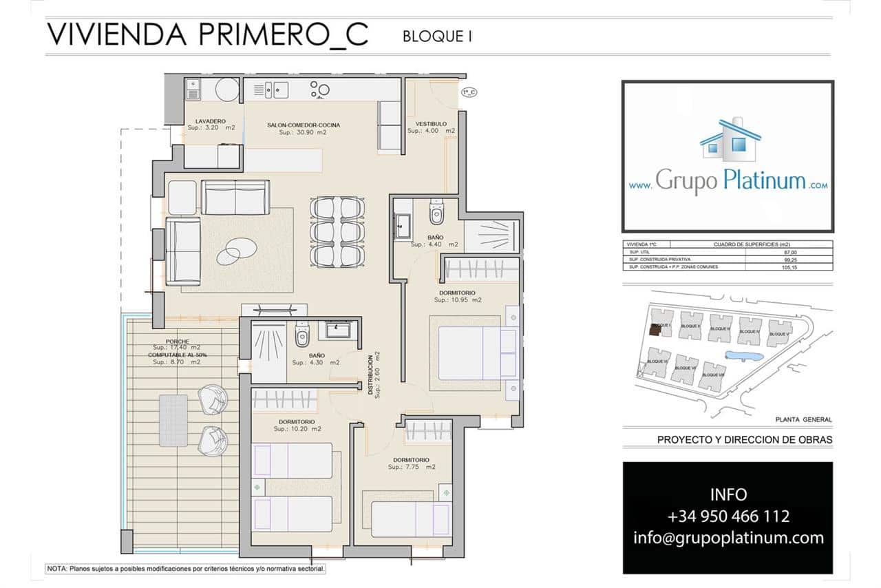 3 slaapkamer Appartement te koop in San Juan de los Terreros met zwembad - € 220.000 (Ref: 7325271)