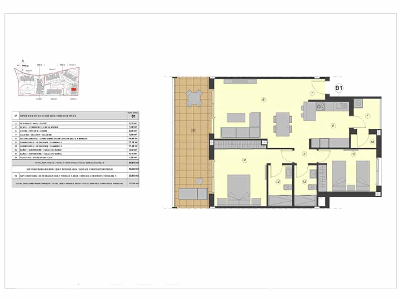 2 chambre Appartement à vendre à Atalaya-Isdabe avec piscine - 475 000 € (Ref: 7571103)