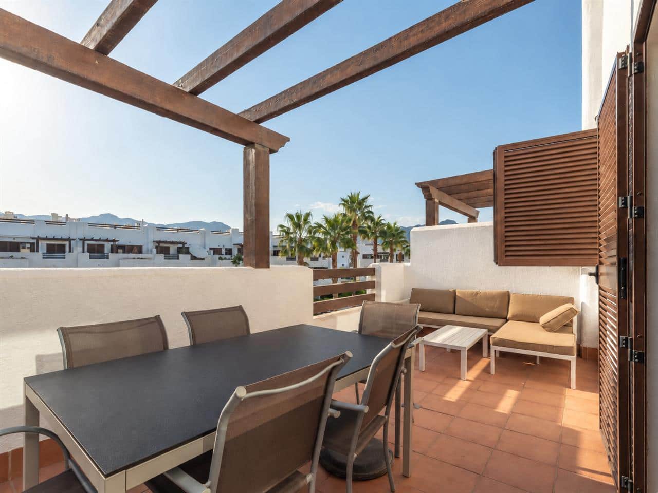 2 sypialnia Penthouse na sprzedaż w San Juan de los Terreros z basenem - 225 000 € (Ref: 7630478)