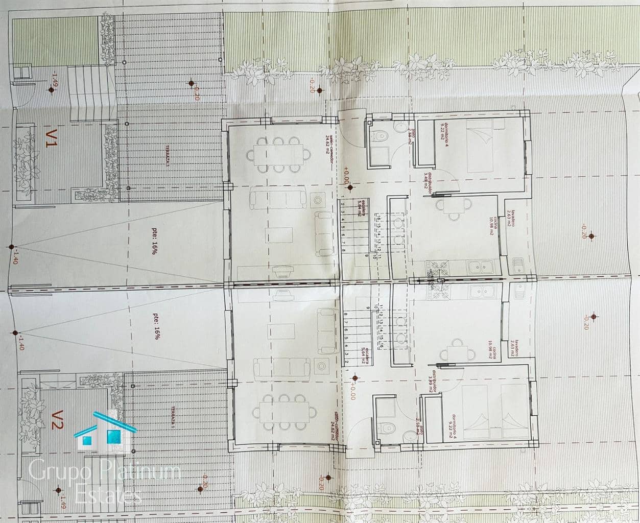 4 soveværelse Rækkehus til salg i Calabardina med swimmingpool - € 250.000 (Ref: 8050996)