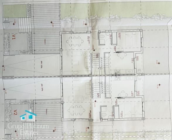 4 sovrum Radhus till salu i Calabardina, Aguilas med pool - 250 000 € (Ref: 8050996)