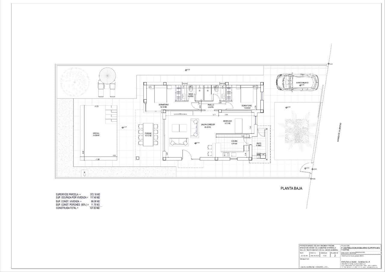 2 soverom Villa til salgs i Los Gallardos med svømmebasseng - € 324 000 (Ref: 8339486)