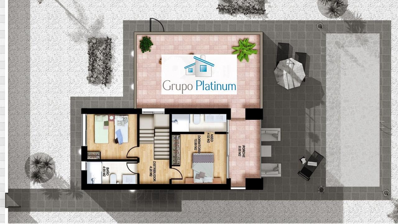 4 soveværelse Villa til salg i Vera med swimmingpool - € 462.000 (Ref: 8615052)