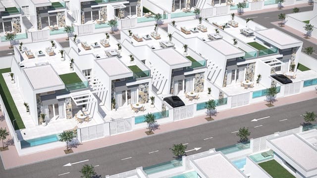 3 slaapkamer Villa te koop in Las Lomas de Rame - Bahía Bella, Los Alcázares met zwembad - € 374.000 (Ref: 8723746)