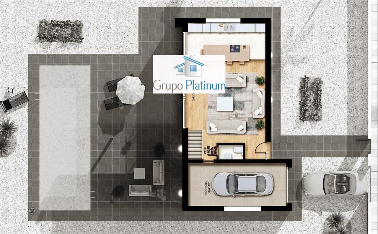 3 sypialnia Willa na sprzedaż w Vera z basenem - 532 000 € (Ref: 8868445)