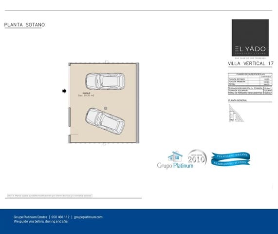 2 soveværelse Penthouse til salg i San Juan de los Terreros, Pulpí med swimmingpool - € 385.000 (Ref: 8907376)