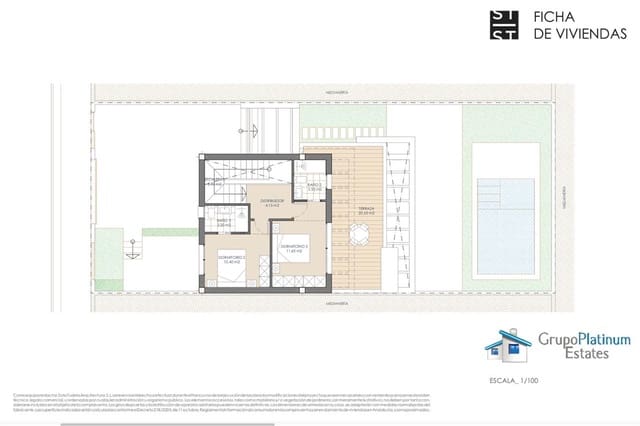3 slaapkamer Villa te koop in San Juan de los Terreros, Pulpí met zwembad - € 380.175 (Ref: 8954125)