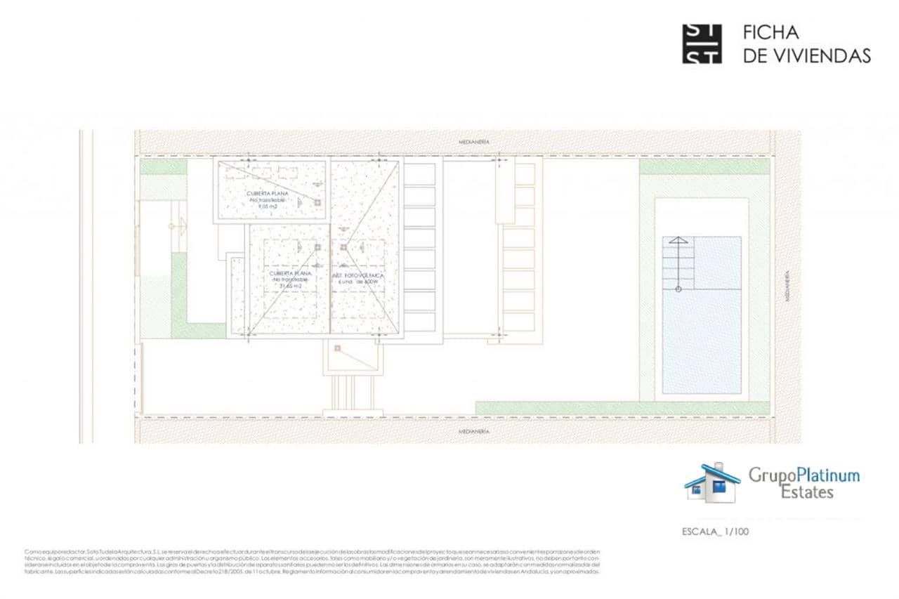 3 soveværelse Villa til salg i San Juan de los Terreros med swimmingpool - € 391.995 (Ref: 8954126)