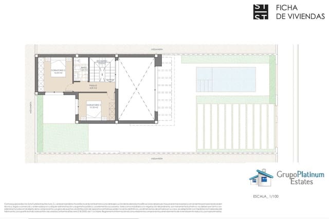 3 chambre Villa/Maison à vendre à San Juan de los Terreros, Pulpí avec piscine - 383 500 € (Ref: 8954128)