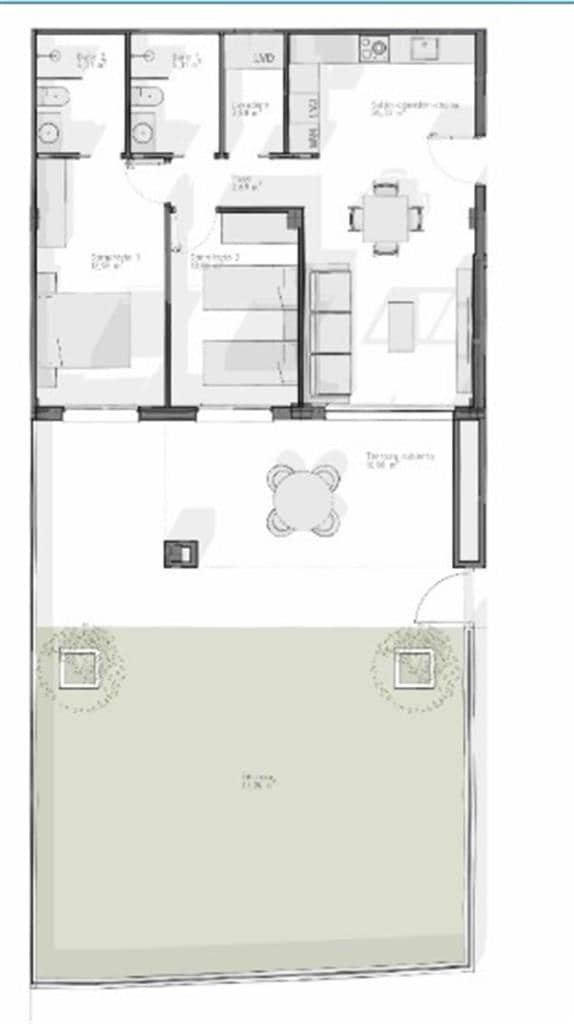 2 slaapkamer Appartement te koop in Vera met zwembad - € 285.000 (Ref: 9008477)