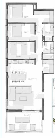 3 bedroom Apartment for sale in Puerto Vera - Las Salinas, Vera with pool - € 255,000 (Ref: 9008478)