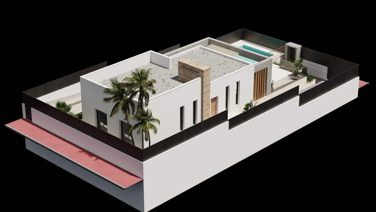 3 makuuhuone Huvila myytävänä paikassa San Juan de los Terreros mukana uima-altaan - 357 000 € (Ref: 9077868)