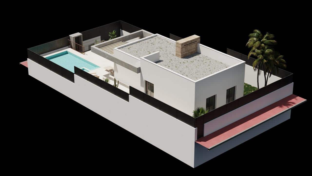 3 makuuhuone Huvila myytävänä paikassa San Juan de los Terreros mukana uima-altaan - 357 000 € (Ref: 9077868)