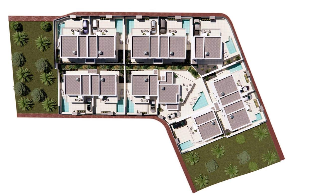 4 soveværelse Rækkehus til salg i San Juan de los Terreros med swimmingpool - € 350.000 (Ref: 9112199)