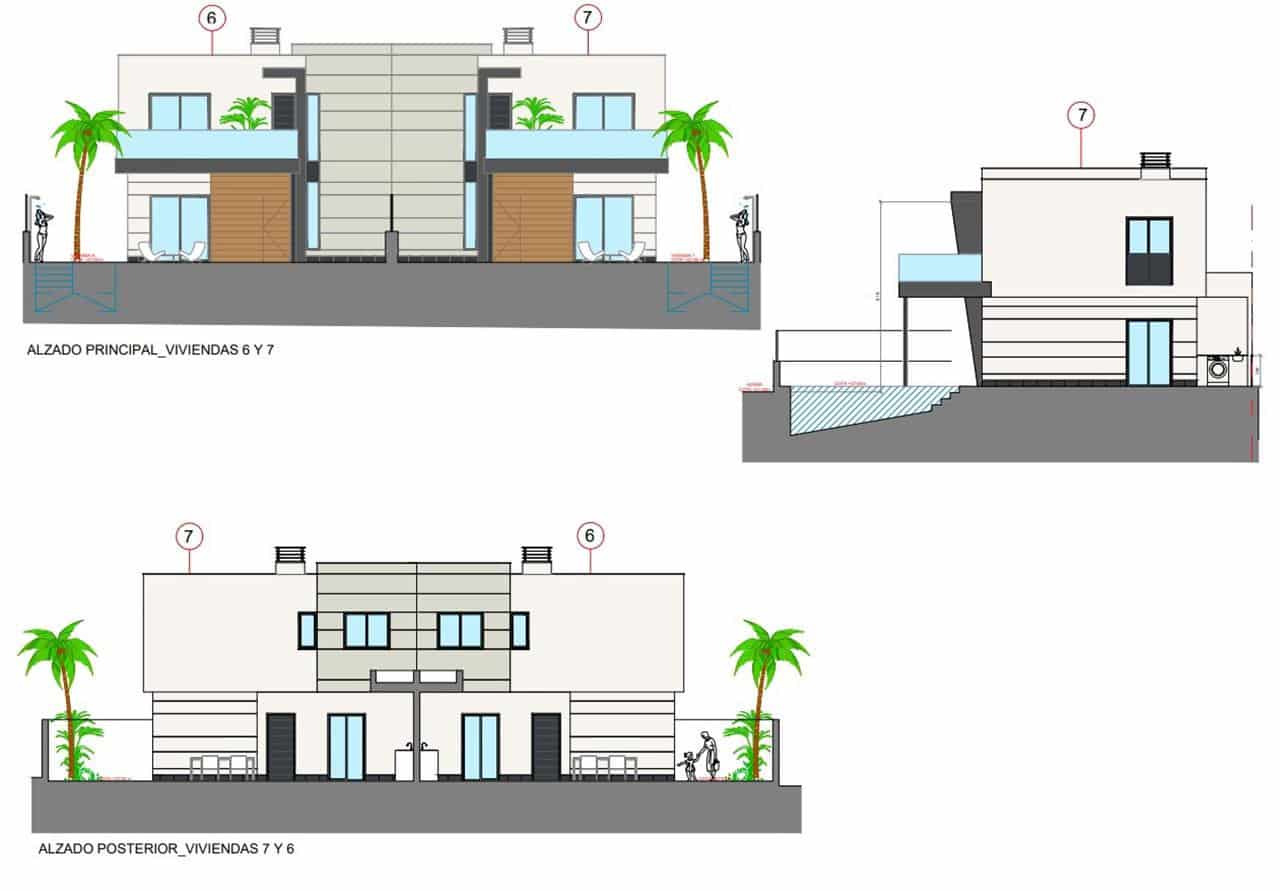 4 soveværelse Rækkehus til salg i San Juan de los Terreros med swimmingpool - € 350.000 (Ref: 9112199)