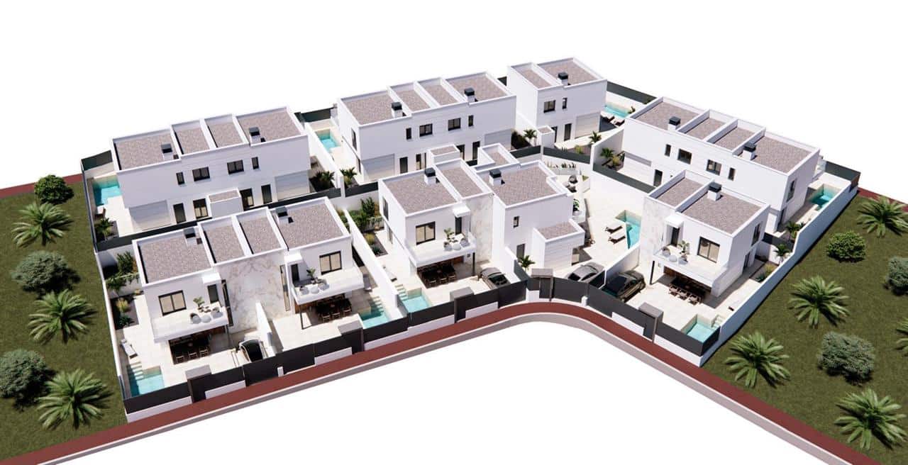 4 soveværelse Rækkehus til salg i San Juan de los Terreros med swimmingpool - € 350.000 (Ref: 9112201)