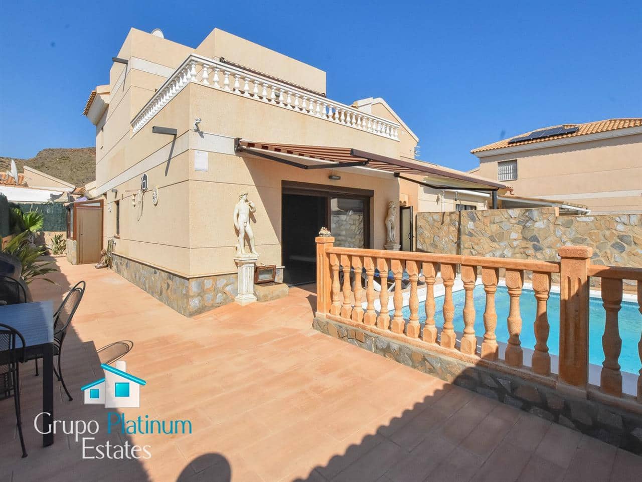 3 bedroom Villa for sale in San Juan de los Terreros with pool - € 447,000 (Ref: 9132234)