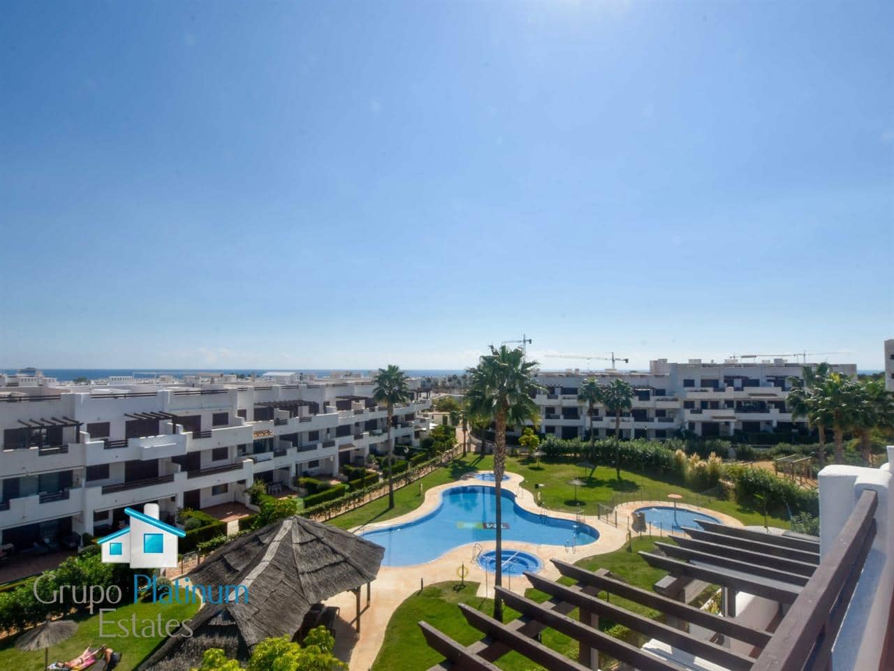 2 chambre Penthouse à vendre à San Juan de los Terreros avec piscine - 199 000 € (Ref: 9291243)