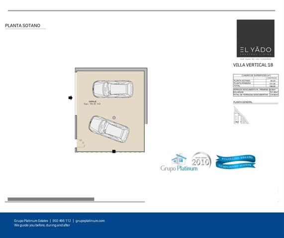 2 soveværelse Penthouse til salg i San Juan de los Terreros, Pulpí med swimmingpool - € 397.000 (Ref: 9303270)