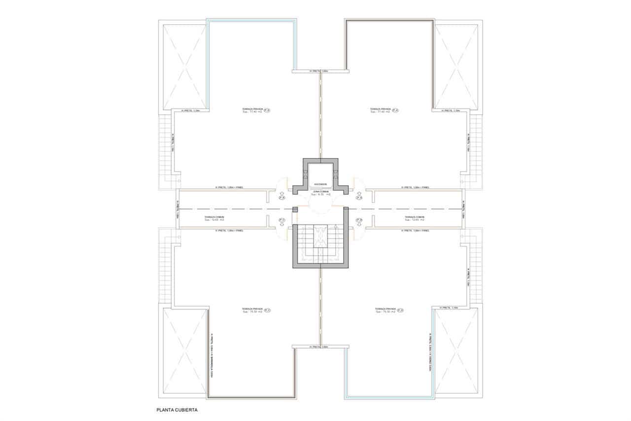 3 slaapkamer Penthouse te koop in San Juan de los Terreros met zwembad - € 240.000 (Ref: 9353334)