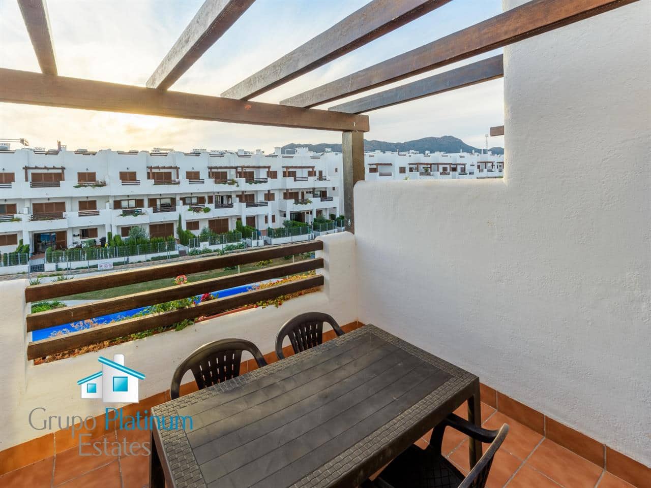 1 makuuhuone Kattohuoneisto myytävänä paikassa San Juan de los Terreros mukana uima-altaan - 199 000 € (Ref: 9378883)