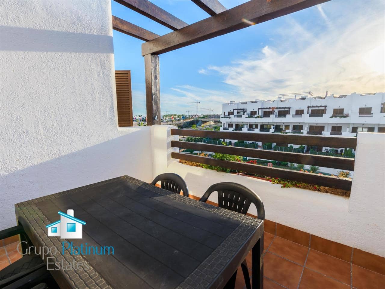 1 makuuhuone Kattohuoneisto myytävänä paikassa San Juan de los Terreros mukana uima-altaan - 199 000 € (Ref: 9378883)