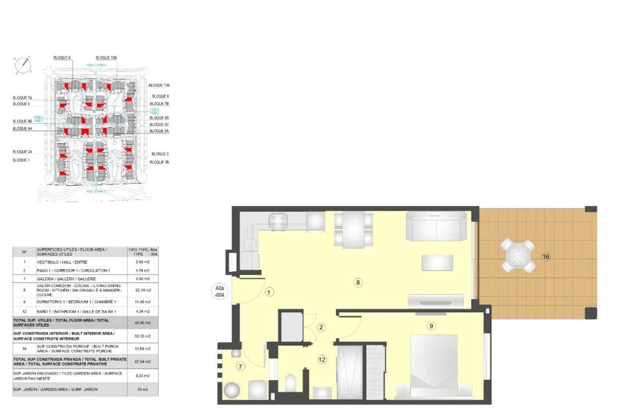 1 slaapkamer Appartement te koop in San Juan de los Terreros met zwembad - € 175.000 (Ref: 9439848)