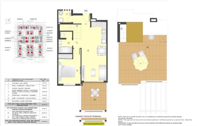 1 camera da letto Attico in vendita in San Juan de los Terreros, Pulpí con piscina - 182.000 € (Rif: 9439853)