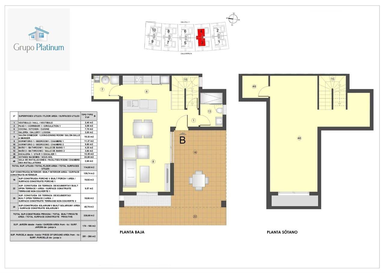 2 slaapkamer Rijtjeshuis te koop in San Juan de los Terreros - € 394.000 (Ref: 9491160)
