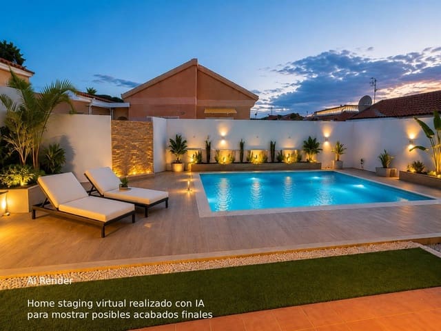 Chalet de 3 habitaciones en San Juan de los Terreros, Pulpí en venta con piscina - 319.000 € (Ref: 9527410)
