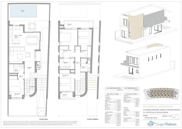 4 chambre Villa/Maison à vendre à Casco Antiguo, Aguilas avec piscine - 399 000 € (Ref: 9661673)