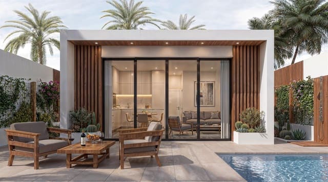 2 Zimmer Villa zu verkaufen in Cala Marqués, Vera mit Pool - 400.000 € (Ref: 9799022)