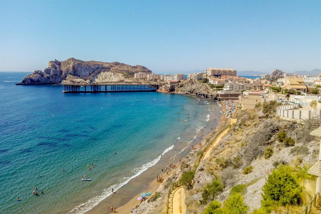 2 soveværelse Lejlighed til salg i Aguilas med swimmingpool - € 240.000 (Ref: 9828814)
