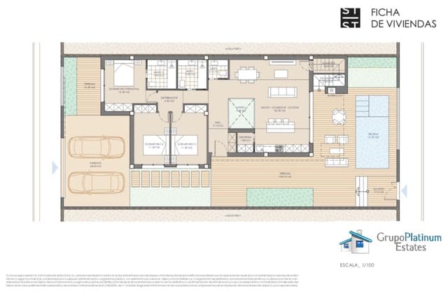 3 soveværelse Villa til salg i San Juan de los Terreros, Pulpí med swimmingpool - € 369.075 (Ref: 9845216)
