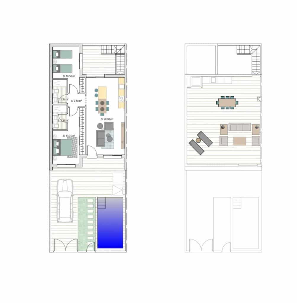 3 chambre Villa/Maison à vendre à San Javier avec piscine - 465 000 € (Ref: 9849187)