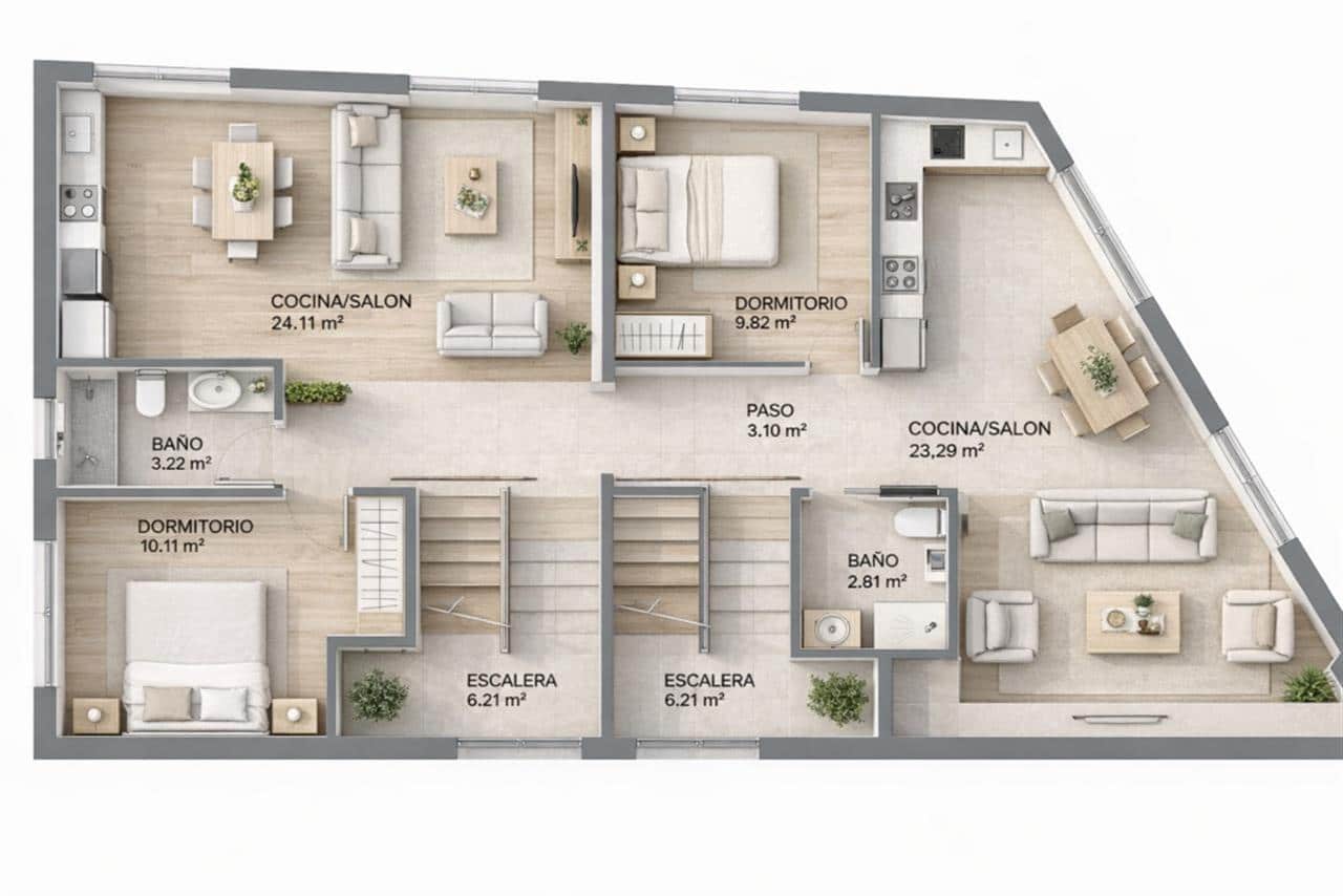 3 bedroom Terraced Villa for sale in Villaricos - € 295,000 (Ref: 9849190)