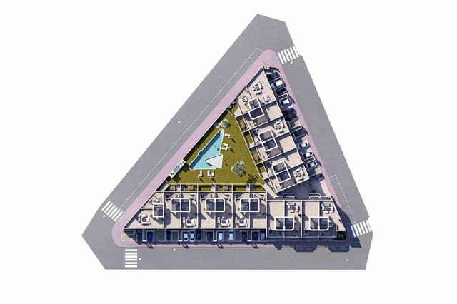 2 sypialnia Apartament na sprzedaż w San Fulgencio z basenem garażem - 233 900 € (Ref: 10049844)