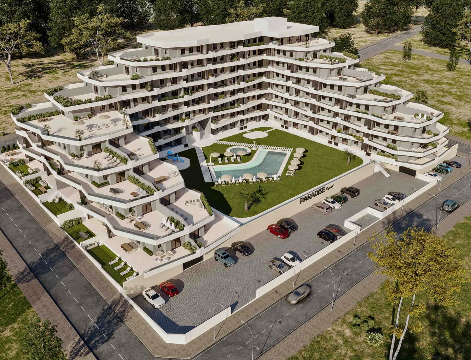 Apartamento de 2 habitaciones en San Miguel de Salinas en venta con piscina - 234.900 € (Ref: 10049846)